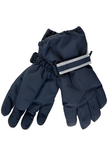 MikkLine Nylon vinter handsker  -  BLUE NIGHTS